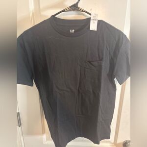 GAP teen boys Charcoal Pocket Tee size 12 NWT